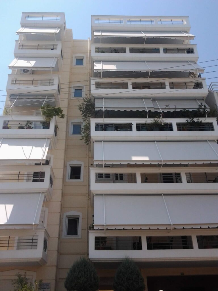 Τέντα με Αντιρίδες Τέντα με Αντιρίδες