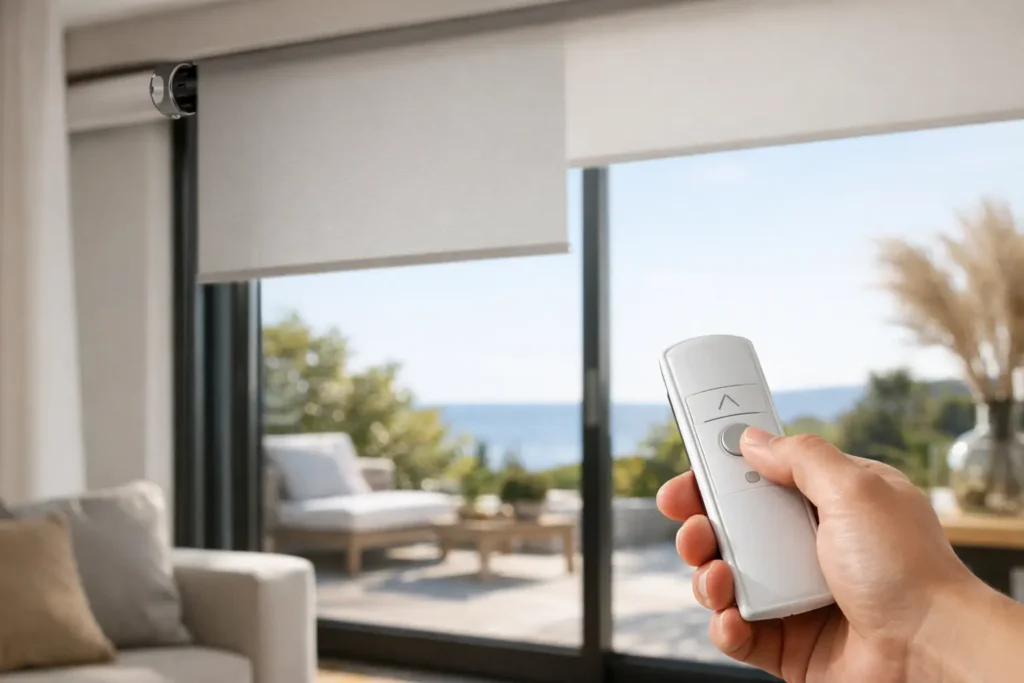 Μοτέρ Somfy: άνεση και έλεγχος στη σκίαση